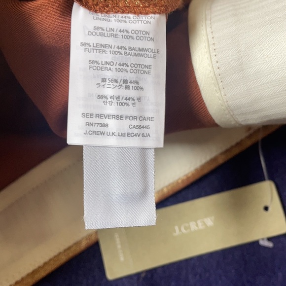 Iredescent Metalic Linen/ Cotton Shorts - Picture 5 of 8